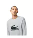 Mens Fitted Long-sleeved Pyjama Set Navy Grey Lacoste-4