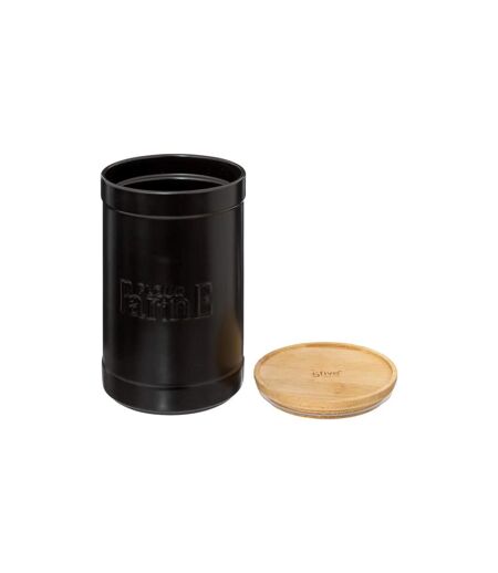 Boîte à Farine Natureo 19cm Noir