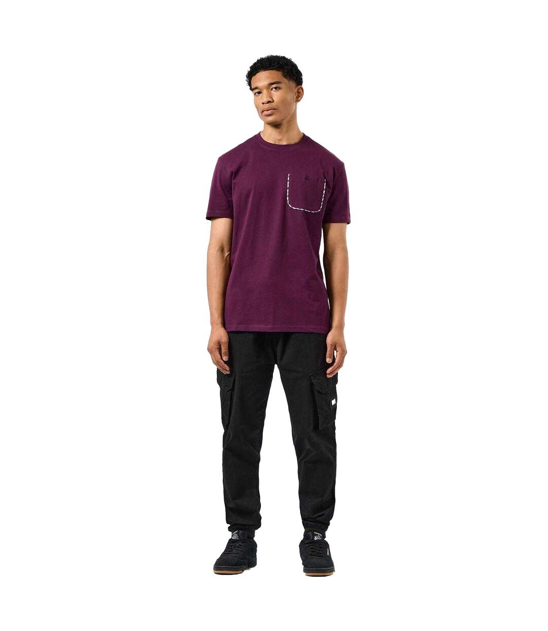 T-shirt Style À Carreaux Sutton Homme Rose Baie Weekend Offender-4