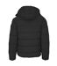 Doudoune Matelassée Motif/style Circulaire Homme Noir Plein Sport-2