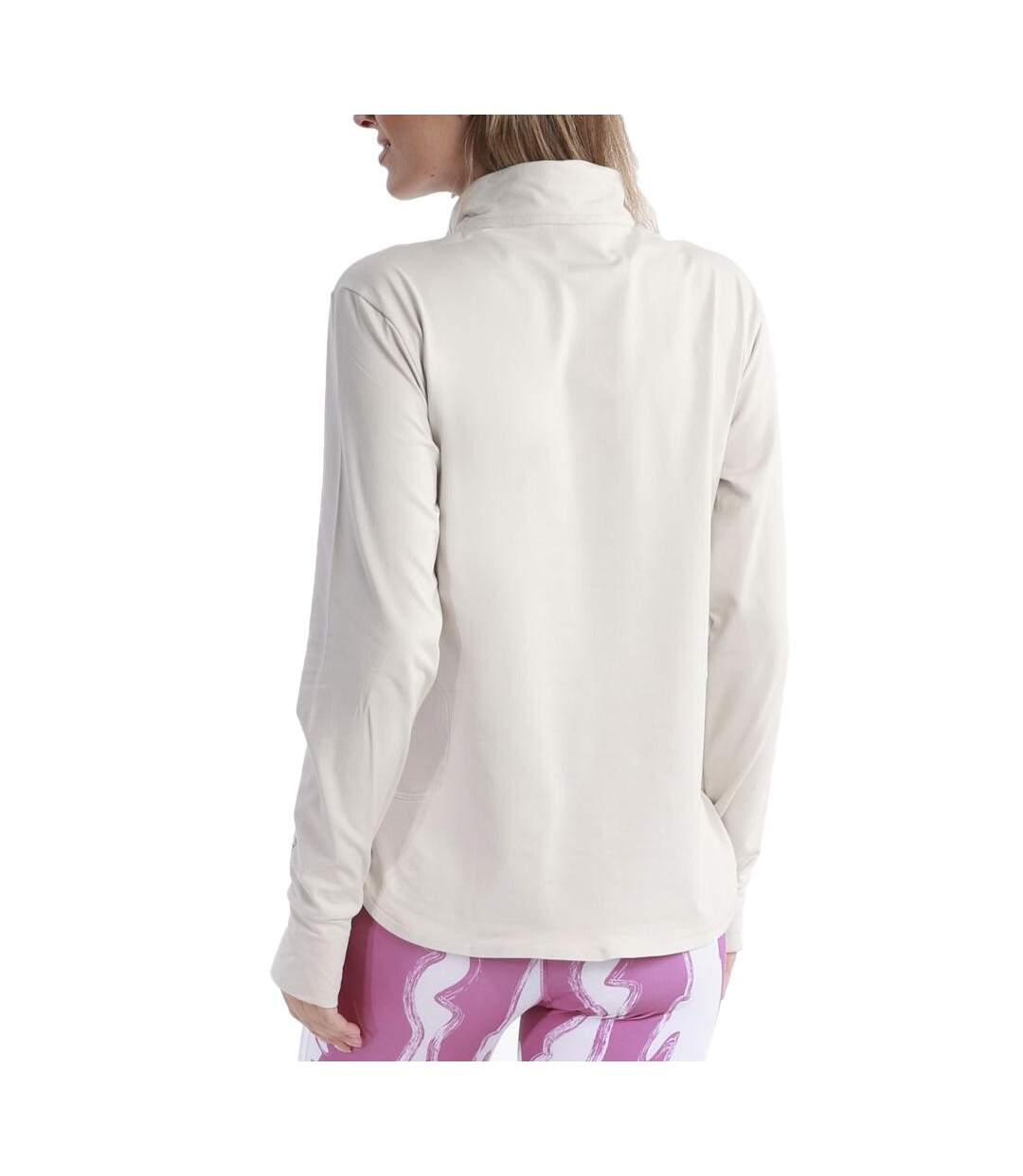 Sweat beige femme adidas warm - l-2