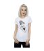 Disney Princess - T-shirt CINDERELLA GLITTER - Femme (Blanc) - UTBI49879-3