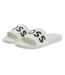 Claquettes Motif/style Logo Bay Adulte Blanc Boss-4