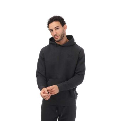 Mens Blackwater Logo Hoodie Charcoal DKNY