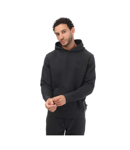 Mens Blackwater Logo Hoodie Charcoal DKNY