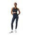 Legging Motif/style Floral Core Femme Bleu Marine USA Pro-1