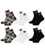 Chaussettes QUIKSILVER QUARTER 6 Pcs 0443-1