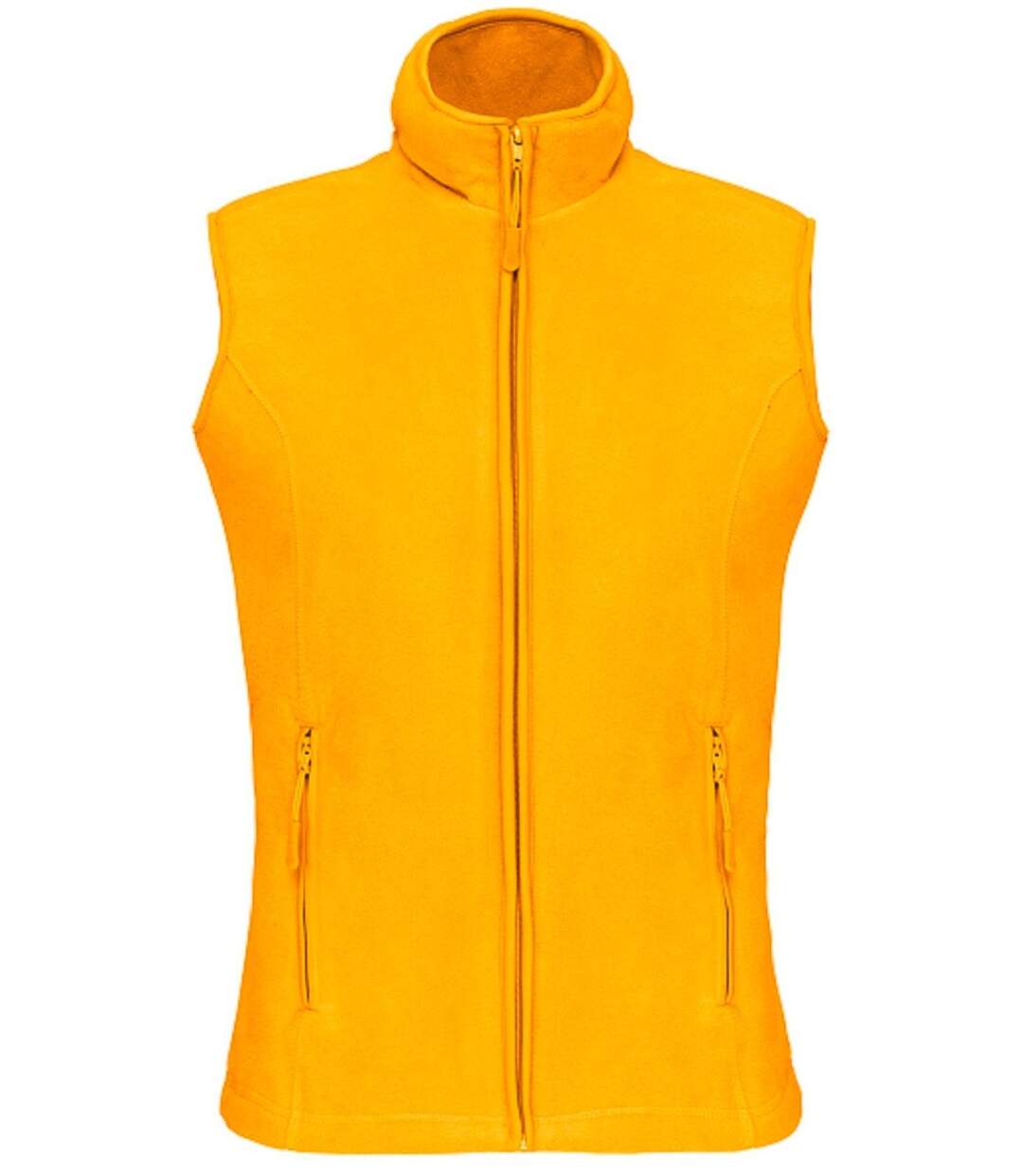 Gilet sans manches micro polaire femme - K906 - jaune