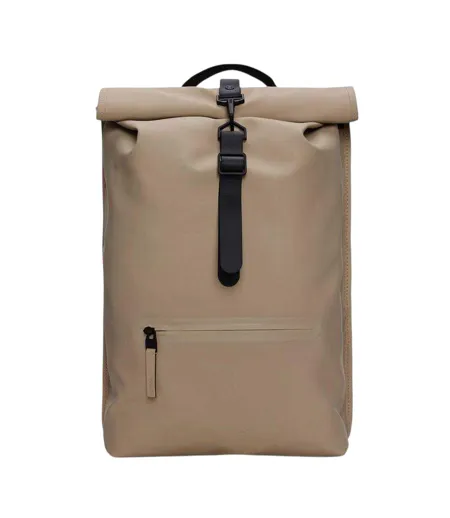 Plain Waterproof Cycling Rucksack One Size Beige Rains