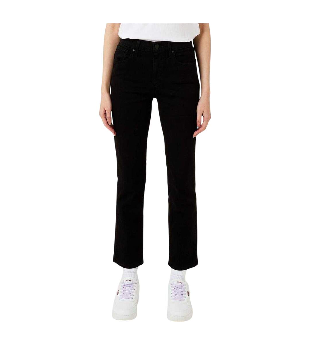 Jean High Rise Femme Noir Levis-1