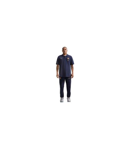 Polo Motif/style Fc Barcelone Homme Bleu Marine Nike