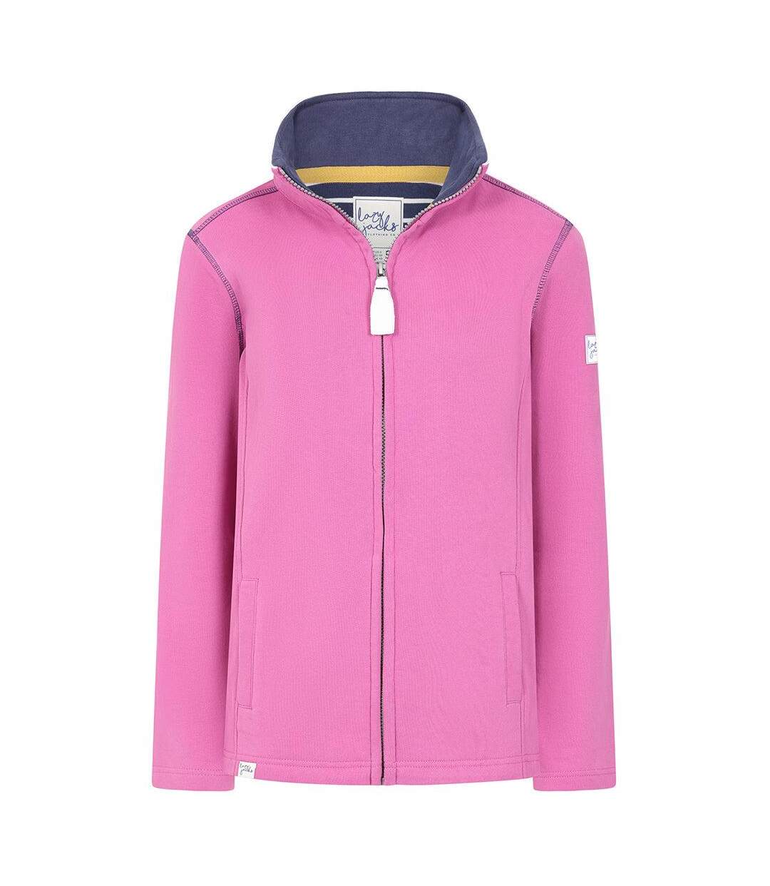 Sweat Motif/style Logo Femme Rose Lazy Jacks-1