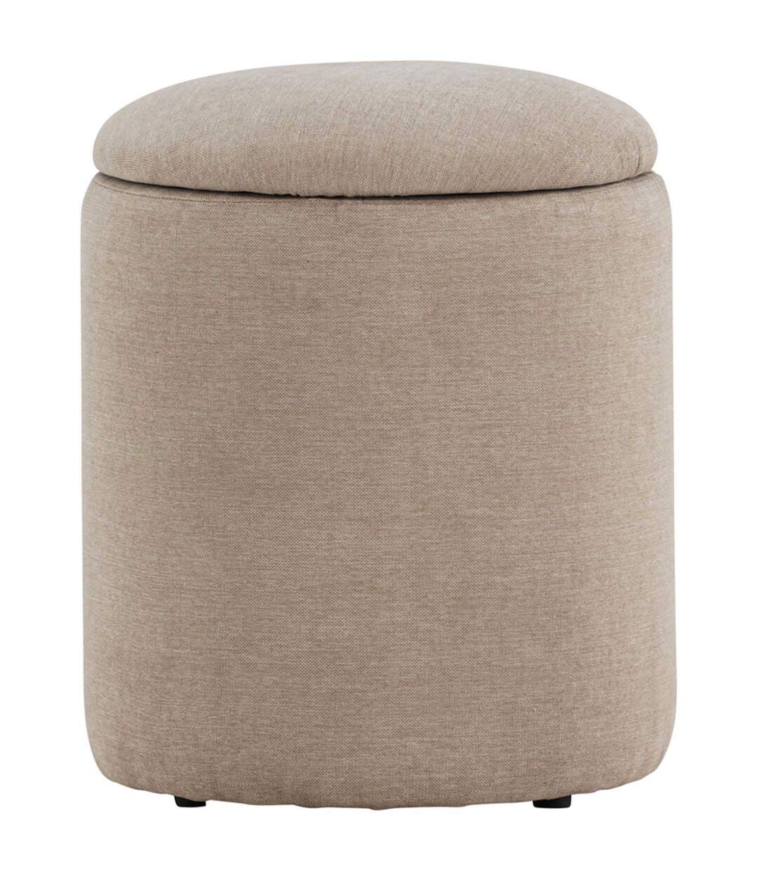 Pouf coffre en polyester Limpen-1