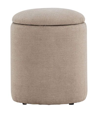 Pouf coffre en polyester Limpen