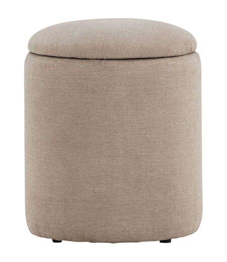 Pouf coffre en polyester Limpen