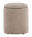 Pouf coffre en polyester Limpen-1