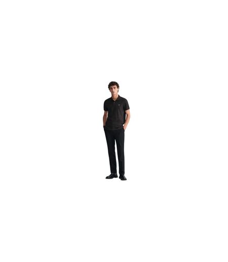Polo Homme Noir Gant