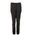 Pantalon De Marche À Taille Semi-élastiquée Mountain Femme Noir Regatta-1