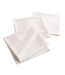 Lot de 3 Serviettes de Table Pauline 40x40cm Naturel-1