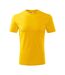 T-shirt Classic Adulte Jaune Adler-1