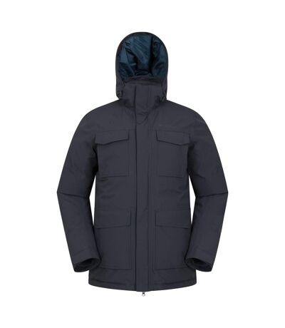 Mountain Warehouse Mens Concord Extreme Down Long Length Jacket (Blue) - UTMW1995
