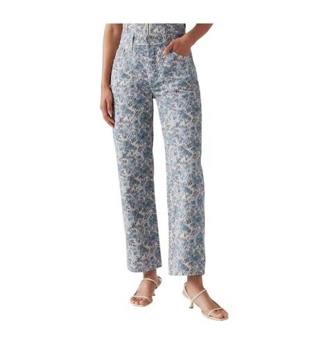Jean Motif/style Floral 90´s Femme Bleu Levis