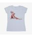 Disney T-shirt en coton Winnie The Pooh Piglet Chain Of Hearts - Femmes/Dames (Blanc) - UTBI44852-1