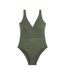 Maillot de bain 1 pièce kaki Holidays-1