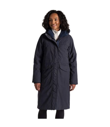 Veste imperméable tyndal femme bleu marine foncé Craghoppers