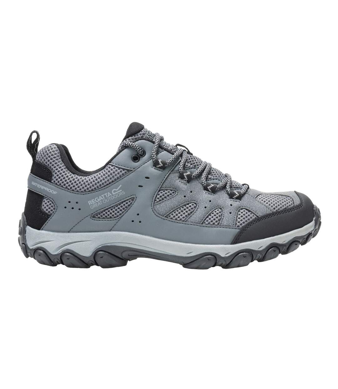 Mens Edgepoint Iv Low Walking Shoes Granite Regatta-2