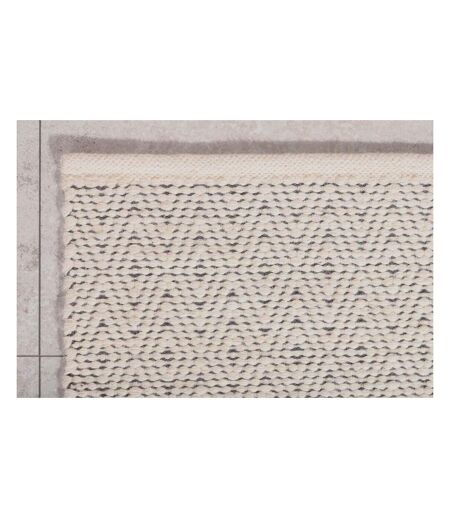 Tapis en polyester et laine beige Julana 240 x 170 cm