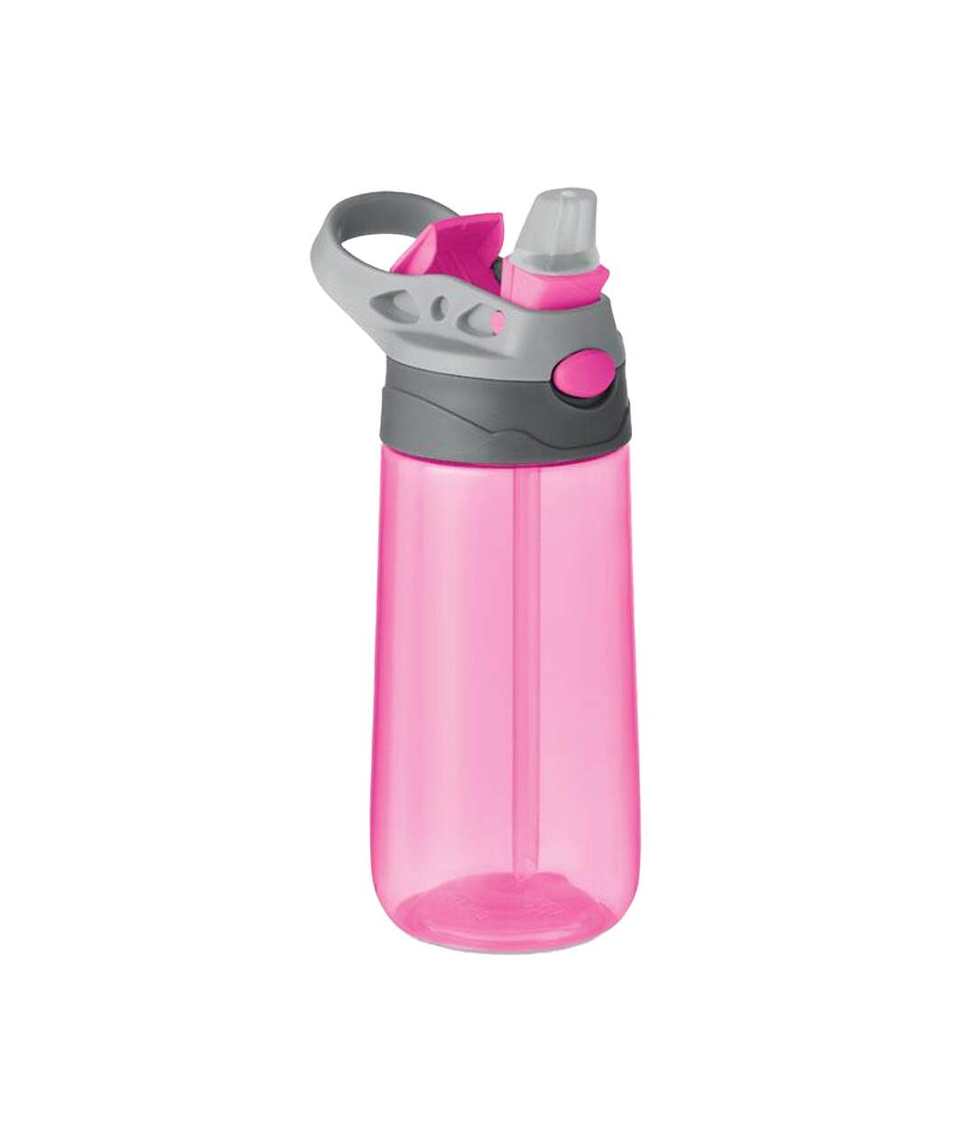 Shiku tritan 450ml water bottle one size transparent pink MidOcean-3