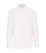 Mens linen long-sleeved shirt white Spasso-1