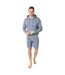 Ensemble haut et short homme bleu RIPT Essentials-1