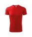T-shirt Fantasy Homme Rouge Adler-1