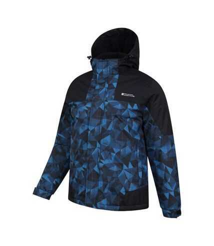 Mountain Warehouse Mens Shadow II Printed Ski Jacket (Blue/Black) - UTMW1024