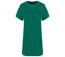 Robe écoresponsable en éponge - Femme - PAT5028 - vert malachite-1