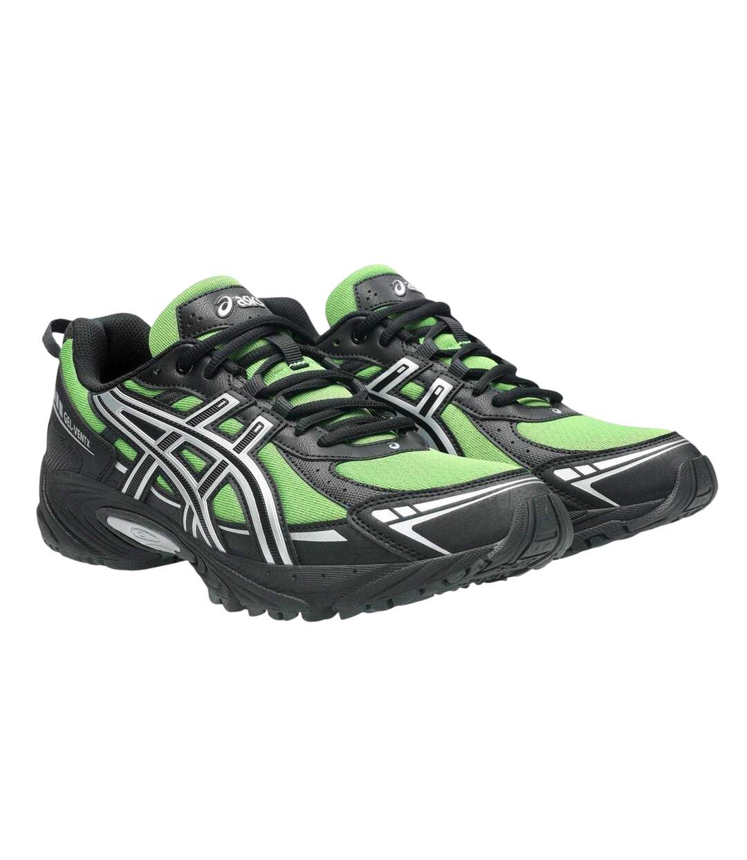 Mens Ventx Gel Trainers Piquant Green Black Pure Asics-4