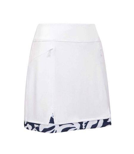 Jupe-short Golf Motif/style Floral Abstrait Femme Blanc Callaway