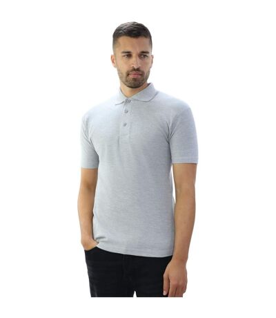 Casual Classic Mens Pique Polo (Sport Grey) - UTAB252