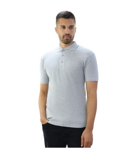 Casual Classic Mens Pique Polo (Sport Grey) - UTAB252