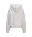 Womens/ladies Vesterbro Long-sleeved Hoodie Light Grey Melange JJXX-3
