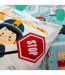 Parure de lit enfant FUEGO en coton BCI adouci-3
