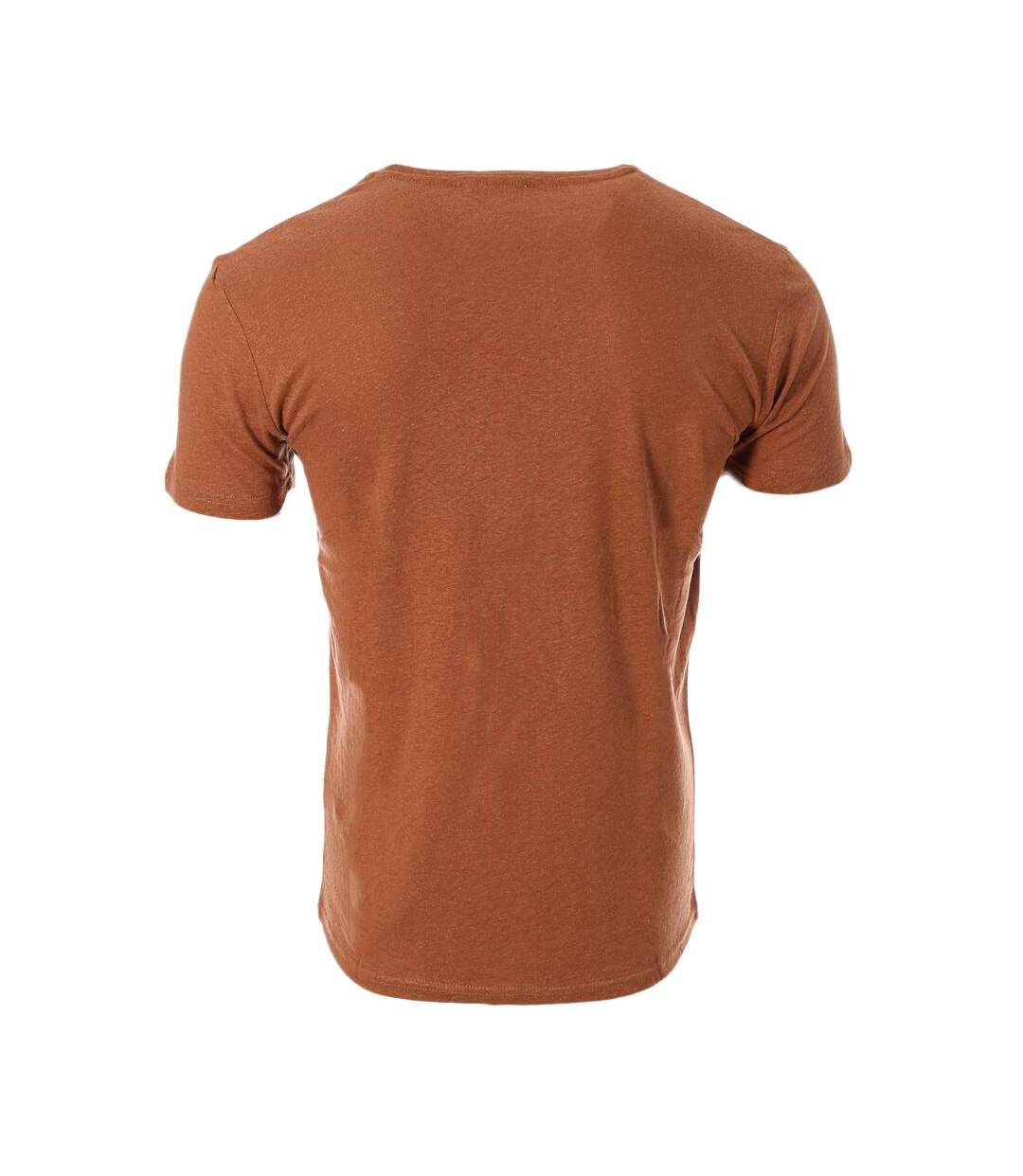 T-shirt ocre homme paname brothers tom-2