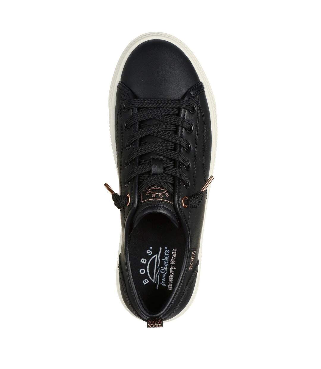 Baskets Bobs Copa Femme Noir Skechers-3
