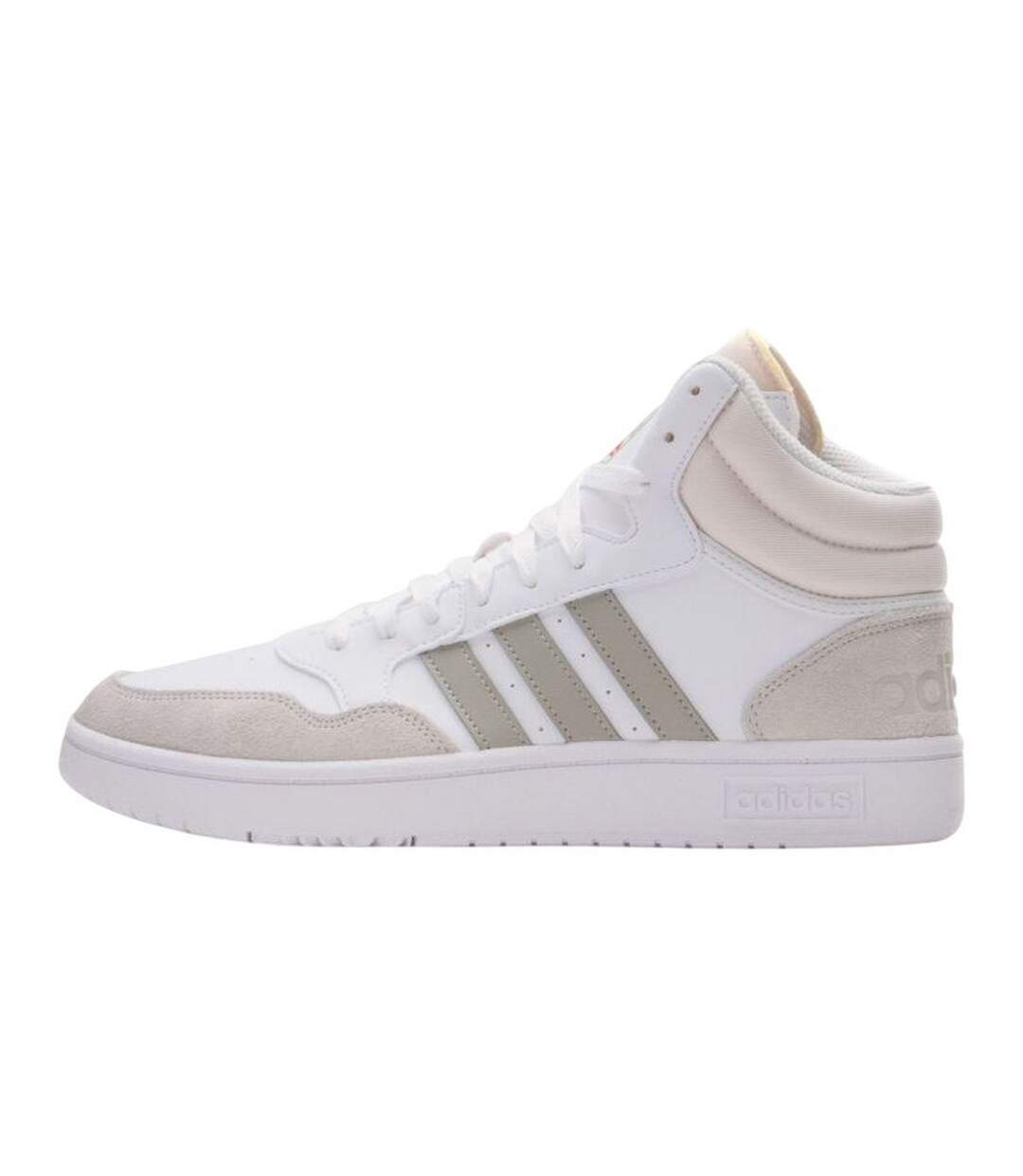 Baskets Hoops 3.0 Homme Blanc Adidas-3
