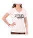 T-Shirt rose clair femme von dutch lro-1
