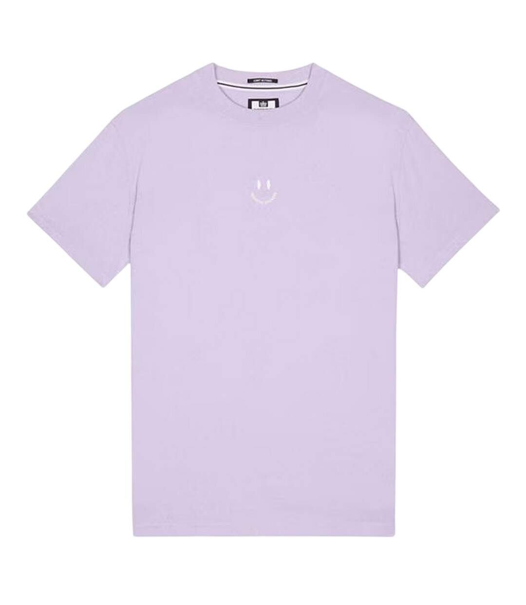 T-shirt Manches Courtes Motif/style Graphique Smile Homme Violet Weekend Offender-2