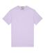 T-shirt Manches Courtes Motif/style Graphique Smile Homme Violet Weekend Offender-2