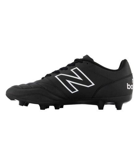 Chaussures De Foot Pour Terrain Ferme Adulte Noir Blanc New Balance